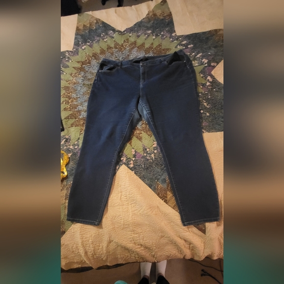 dJeans Dark Wash Jeans, Size 22W - Picture 3 of 8